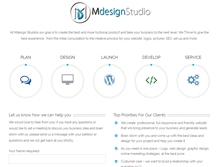 Tablet Screenshot of mdesignstudios.com